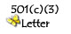 501(c)(3) Letter